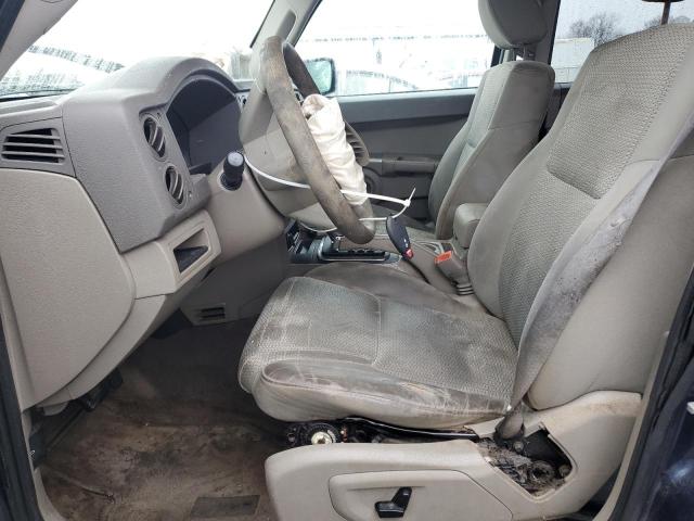 1J8HG48K58C232284 - 2008 JEEP COMMANDER SPORT Niebieski zdjęcie 7