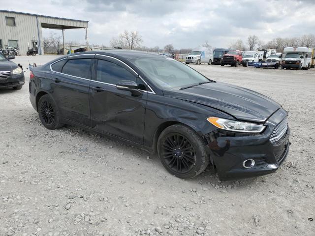 3FA6P0HD3ER193660 - 2014 FORD FUSION SE BLACK photo 4