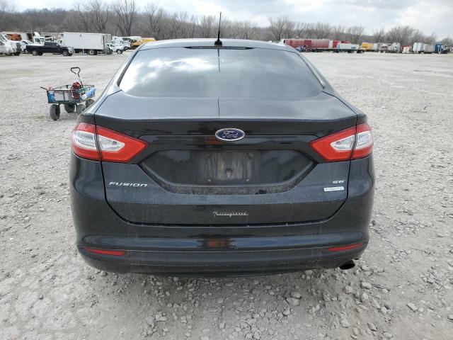 3FA6P0HD3ER193660 - 2014 FORD FUSION SE BLACK photo 6