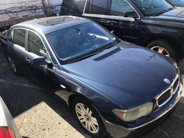 WBAGN63423DR11071 - 2003 BMW 745 LI BLUE photo 1