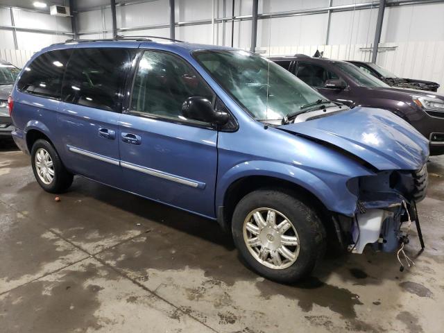 2A4GP54L17R183222 - 2007 CHRYSLER TOWN & COU TOURING 蓝色 照片 4