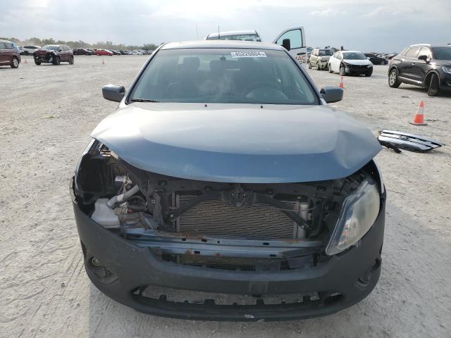 3FAHP0HA2CR105869 - 2012 FORD FUSION SE BLUE photo 5