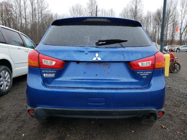 JA4AR3AW9GZ046960 - 2016 MITSUBISHI OUTLANDER ES BLUE photo 6