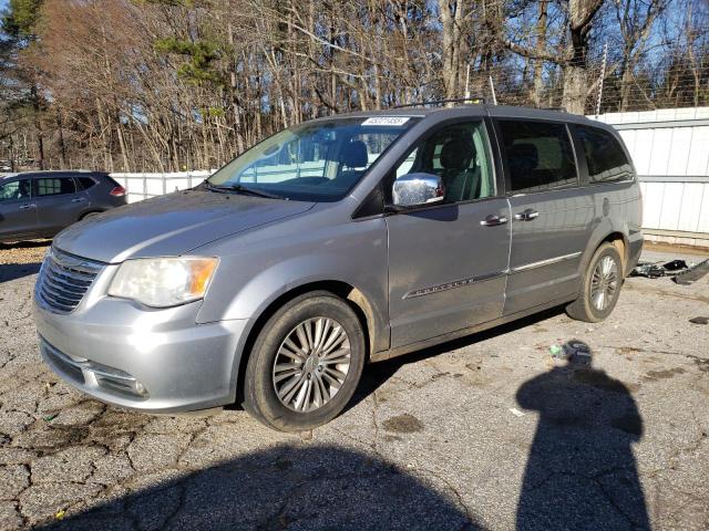 2C4RC1CG8DR677354 - 2013 CHRYSLER TOWN & COU TOURING L GRAY photo 1