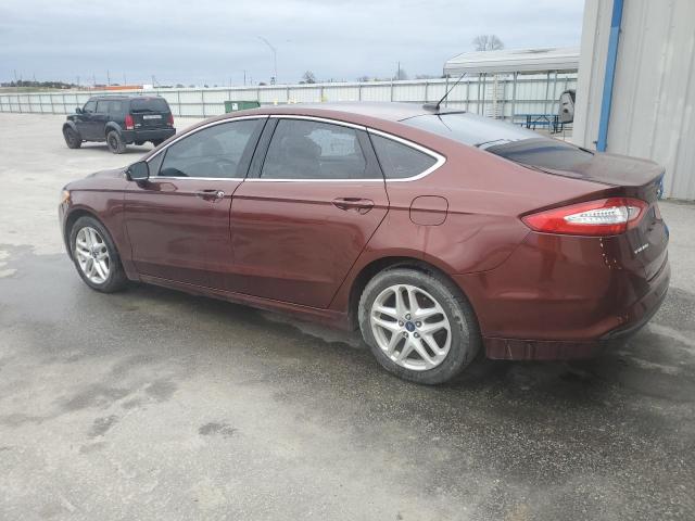 3FA6P0HD1GR182692 - 2016 FORD FUSION SE MAROON photo 2