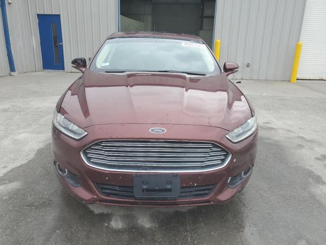 3FA6P0HD1GR182692 - 2016 FORD FUSION SE MAROON photo 5