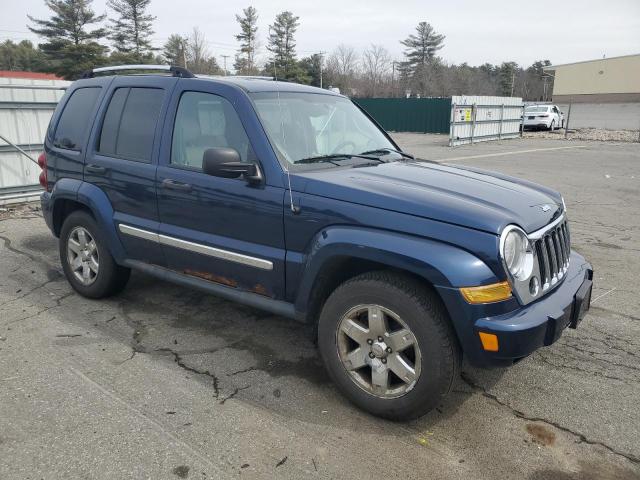 1J4GL58K85W563319 - 2005 JEEP LIBERTY LIMITED BLUE photo 4