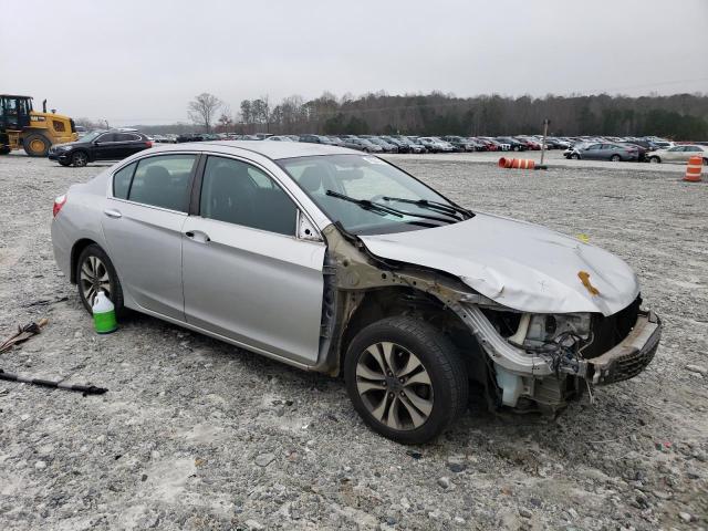 1HGCR2F3XEA014376 - 2014 HONDA ACCORD LX SILVER photo 4