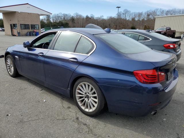 WBAFU7C54BC878401 - 2011 BMW 535 XI BLUE photo 2