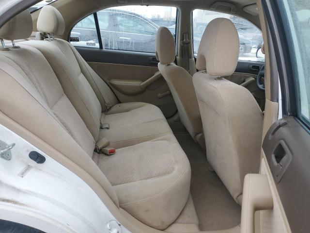 2HGES16375H567415 - 2005 HONDA CIVIC DX VP თეთრი ფოტო 10