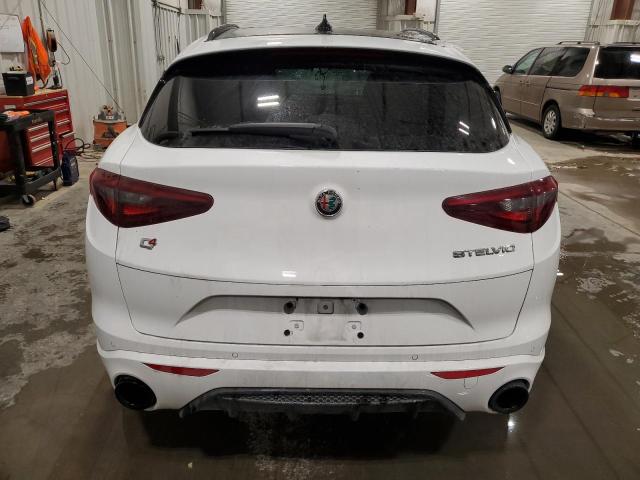 ZASPAKBN2N7D37386 - 2022 ALFA ROMEO STELVIO TI WHITE photo 6