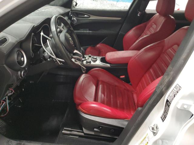 ZASPAKBN2N7D37386 - 2022 ALFA ROMEO STELVIO TI WHITE photo 7
