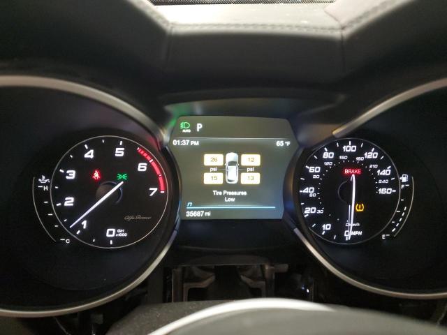 ZASPAKBN2N7D37386 - 2022 ALFA ROMEO STELVIO TI WHITE photo 9