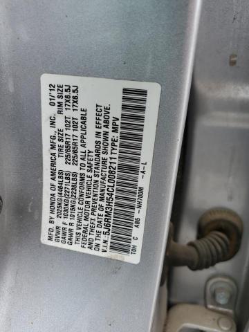 5J6RM3H54CL008211 - 2012 HONDA CR-V EX SILVER photo 14