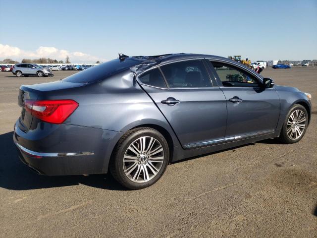 KNALN4D79E5124286 - 2014 KIA CADENZA PREMIUM GRAY photo 3