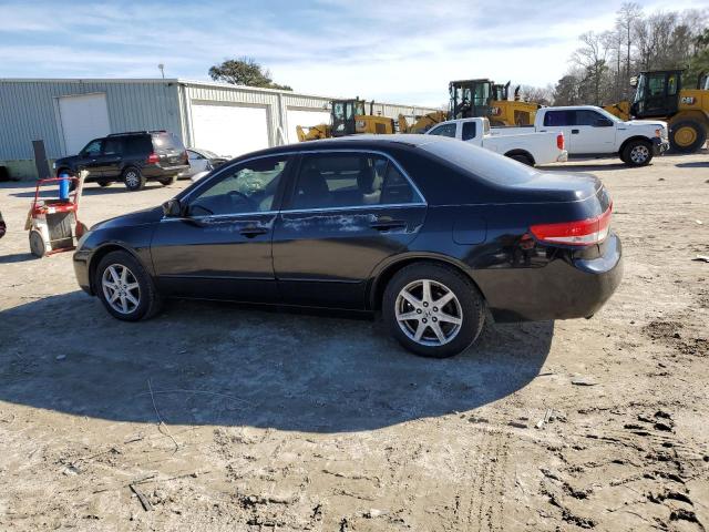 1HGCM66523A033086 - 2003 HONDA ACCORD EX BLACK photo 2