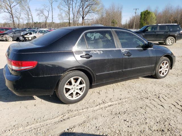 1HGCM66523A033086 - 2003 HONDA ACCORD EX BLACK photo 3