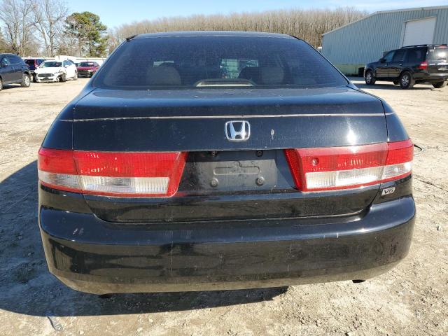 1HGCM66523A033086 - 2003 HONDA ACCORD EX BLACK photo 6