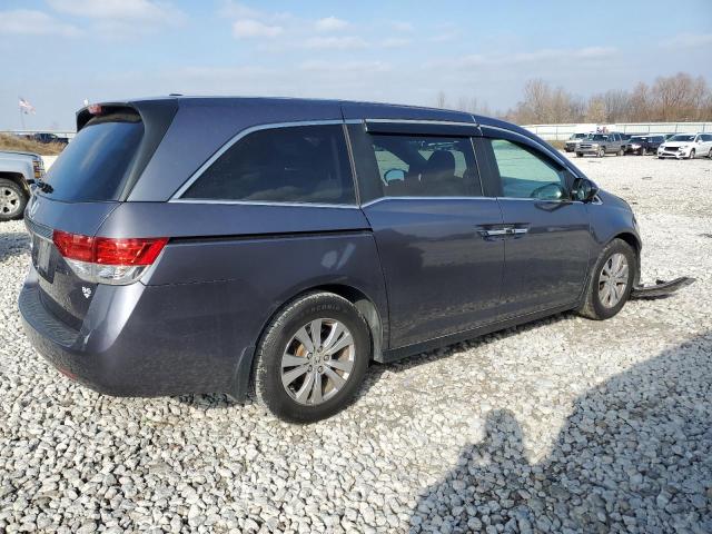 5FNRL5H61GB044654 - 2016 HONDA ODYSSEY EXL GRAY photo 3