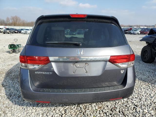 5FNRL5H61GB044654 - 2016 HONDA ODYSSEY EXL GRAY photo 6