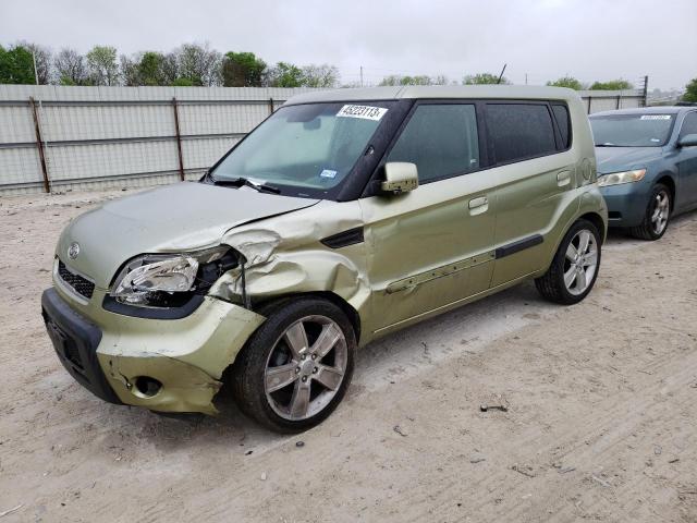 KNDJT2A28A7178075 - 2010 KIA SOUL + GREEN photo 1