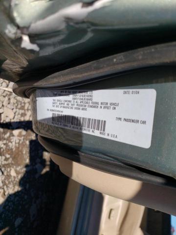 4S3BH675747641441 - 2004 SUBARU LEGACY OUTBACK AWP 绿色 照片 12