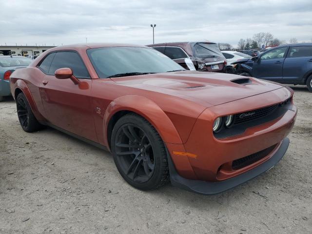 2C3CDZFJ9MH586970 - 2021 DODGE CHALLENGER R/T SCAT PACK ORANGE photo 4