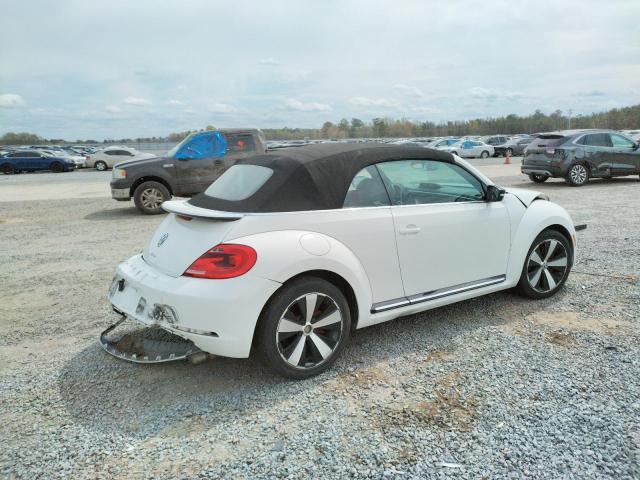 3VW767AT1DM804595 - 2013 VOLKSWAGEN BEETLE TURBO WHITE photo 3