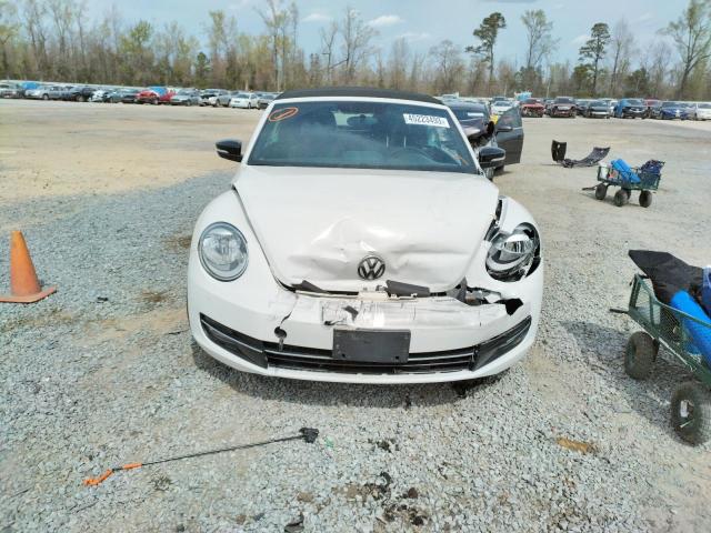 3VW767AT1DM804595 - 2013 VOLKSWAGEN BEETLE TURBO WHITE photo 5