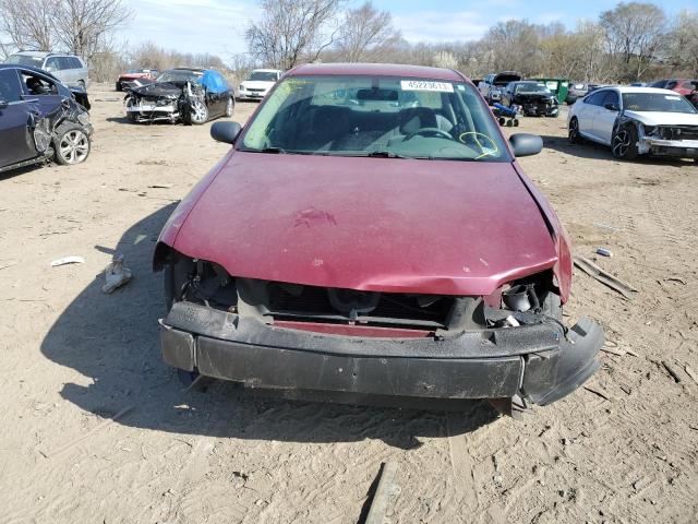 1G1ND52F34M659139 - 2004 CHEVROLET CLASSIC RED photo 5