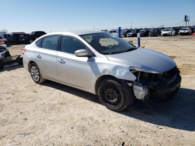 3N1AB7AP5EY229096 - 2014 NISSAN SENTRA S SILVER photo 4