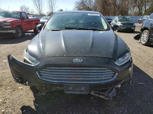 3FA6P0H91ER139334 - 2014 FORD FUSION SE BLACK photo 5