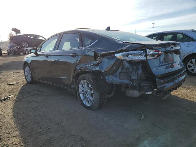 3FA6P0HD2LR167354 - 2020 FORD FUSION SE GRAY photo 2