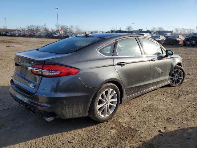 3FA6P0HD2LR167354 - 2020 FORD FUSION SE GRAY photo 3