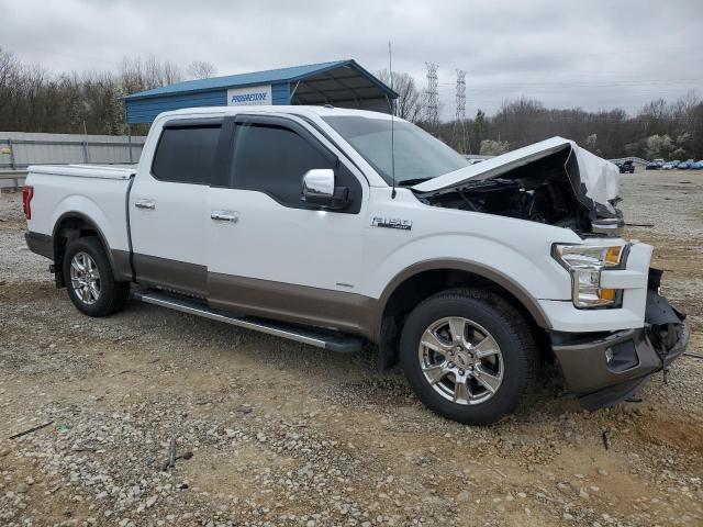 1FTEW1CP7FFC18946 - 2015 FORD F150 SUPERCREW WHITE photo 4