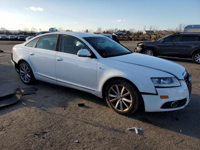 WAUKGAFB0BN025650 - 2011 AUDI A6 PRESTIGE WHITE photo 4