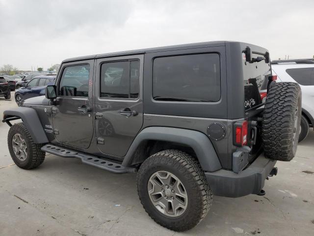 1C4BJWDG8HL698500 - 2017 JEEP WRANGLER U SPORT GRAY photo 2