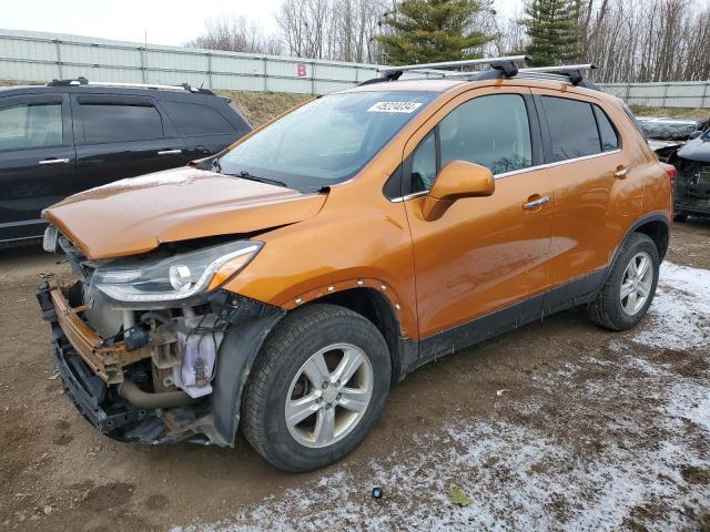 3GNCJPSB1HL185960 - 2017 CHEVROLET TRAX 1LT ORANGE photo 1