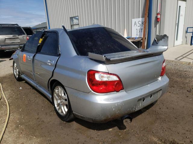 JF1GD29634G518077 - 2004 SUBARU IMPREZA WRX SILVER photo 3