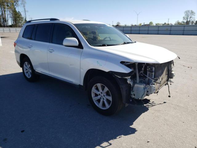 5TDZA3EH4CS028311 - 2012 TOYOTA HIGHLANDER BASE أبيض صورة 4