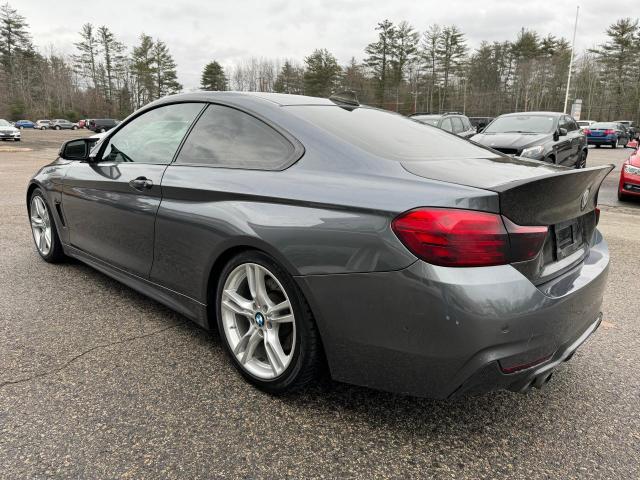 WBA3R5C58GK374360 - 2016 BMW 435 XI GRAY photo 3