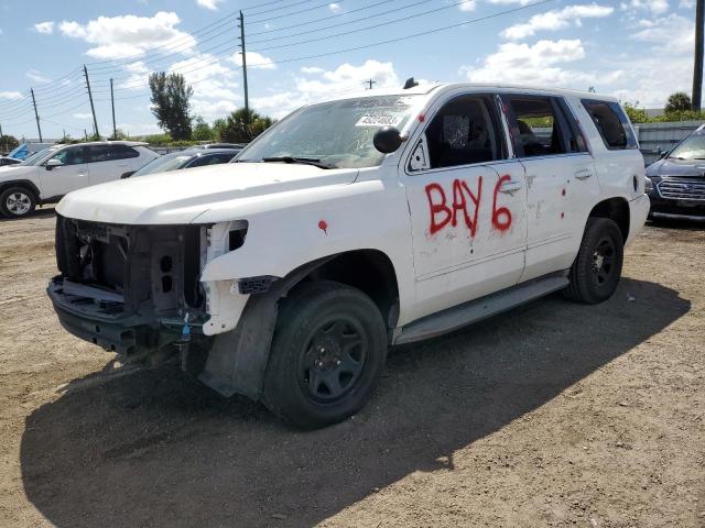 1GNLC2EC4FR276776 - 2015 CHEVROLET TAHOE POLICE WHITE photo 1