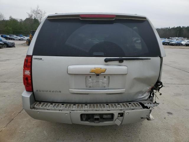 1GNSKKE75DR275358 - 2013 CHEVROLET SUBURBAN K1500 LTZ SILVER photo 6