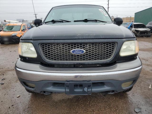 2FTRX18L12CA68276 - 2002 FORD F150 BLACK photo 5