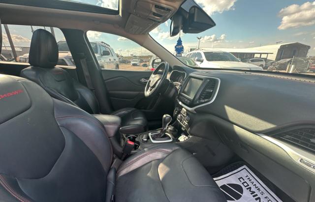 1C4PJMBS0FW571317 - 2015 JEEP CHEROKEE TRAILHAWK BLACK photo 5