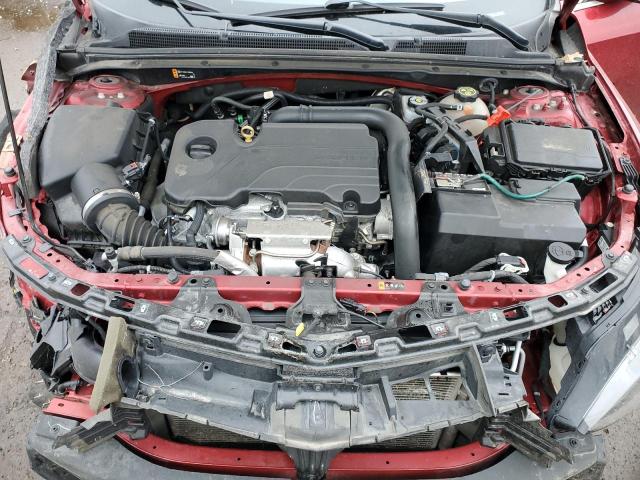 1G1ZG5ST1MF038873 - 2021 CHEVROLET MALIBU RS RED photo 11