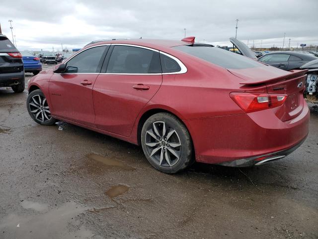 1G1ZG5ST1MF038873 - 2021 CHEVROLET MALIBU RS RED photo 2