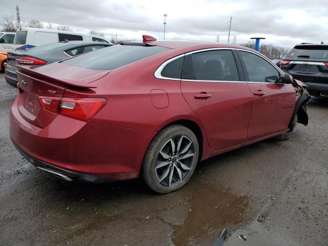 1G1ZG5ST1MF038873 - 2021 CHEVROLET MALIBU RS RED photo 3