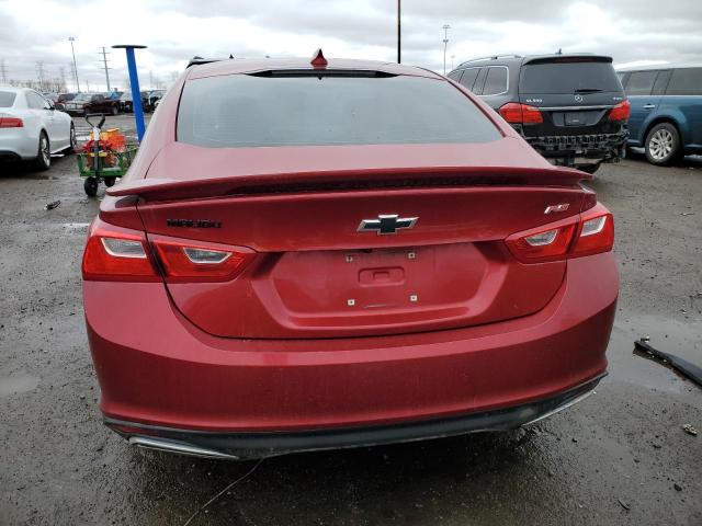 1G1ZG5ST1MF038873 - 2021 CHEVROLET MALIBU RS RED photo 6