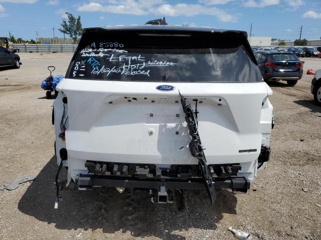 1FM5K8AB7MGA07051 - 2021 FORD EXPLORER POLICE INTERCEPTOR WHITE photo 6